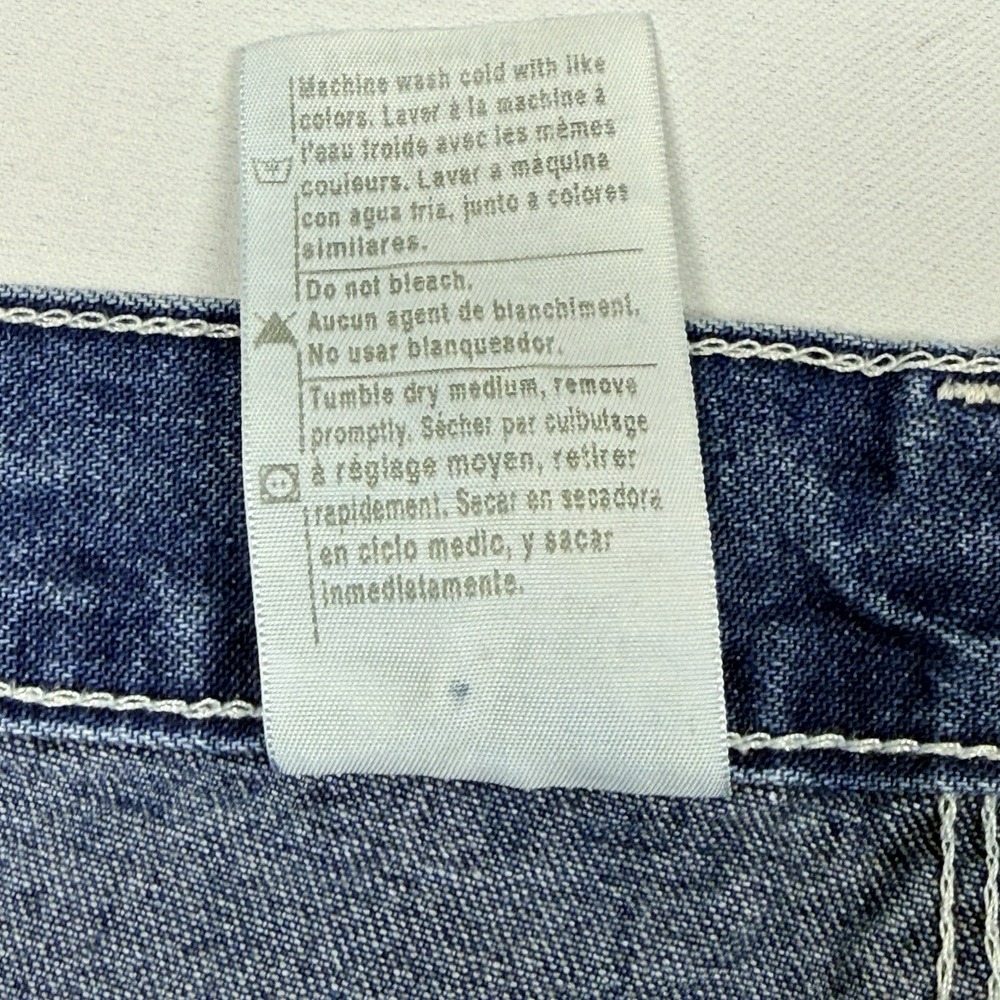 VTG Carhartt B13 DST Dungaree Fit Men 42x30 Jeans Carpenter Work Hammer Pocket - Picture 4 of 16